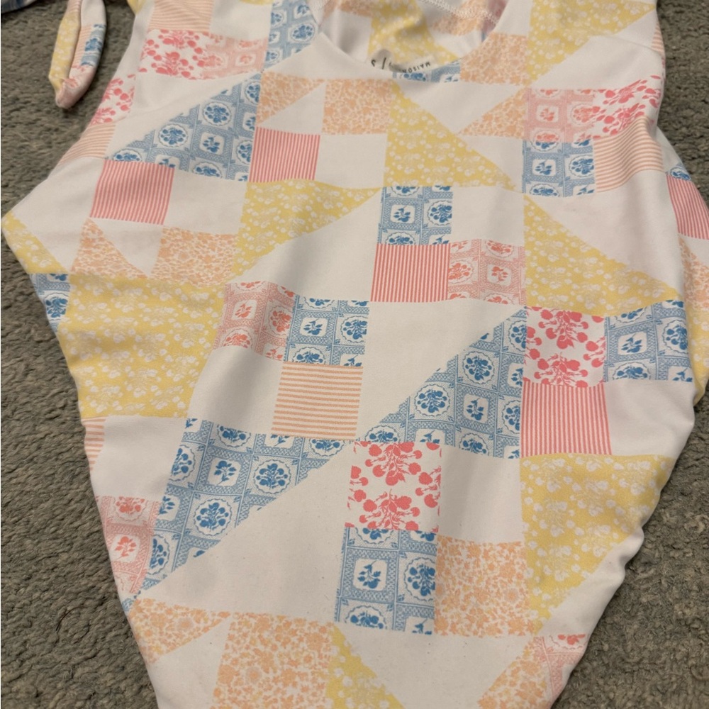 Minnow Womens Patchwork Swimsuit - Multicolor - image 5